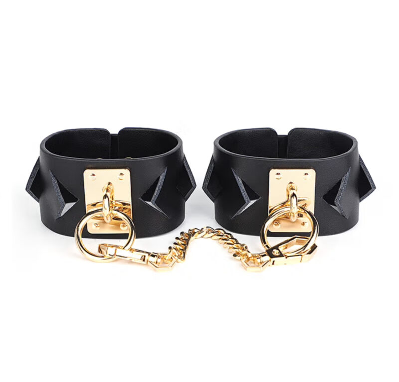 **Genuine Leather Handcuffs & Ankle Cuffs** - Image 2