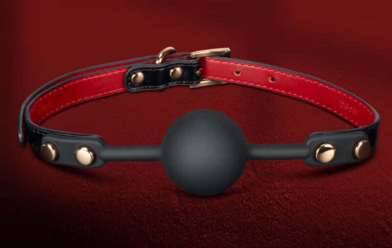 "Breathable Silicone Ball Gag for Adults"