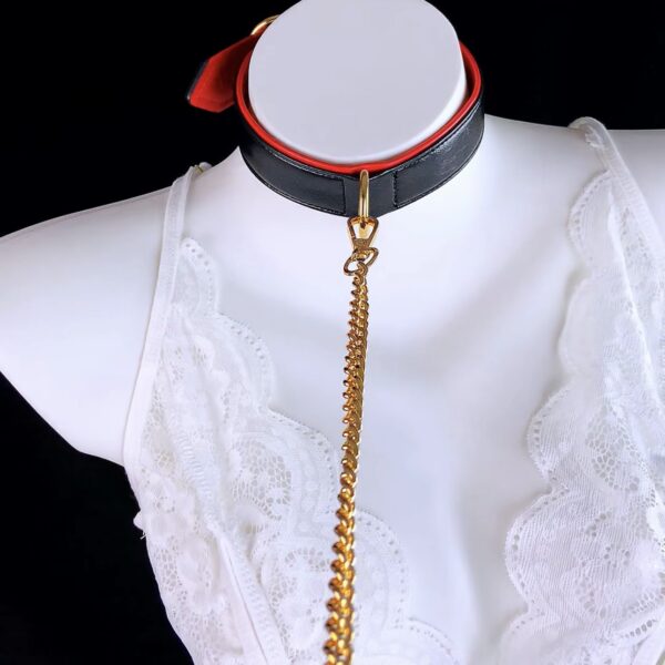 "BDSM Collar with Leash Set"