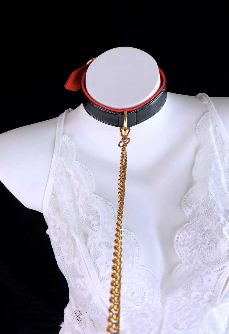 "BDSM Collar with Leash Set"
