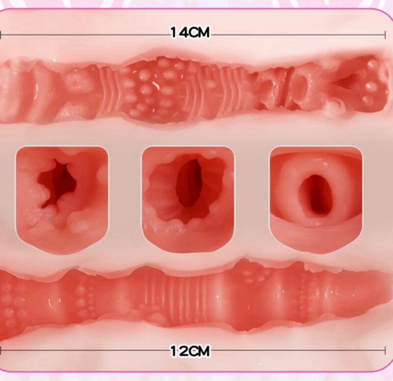 1:1 Lifelike Silicone Dual-Channel Big Butt" - Image 2