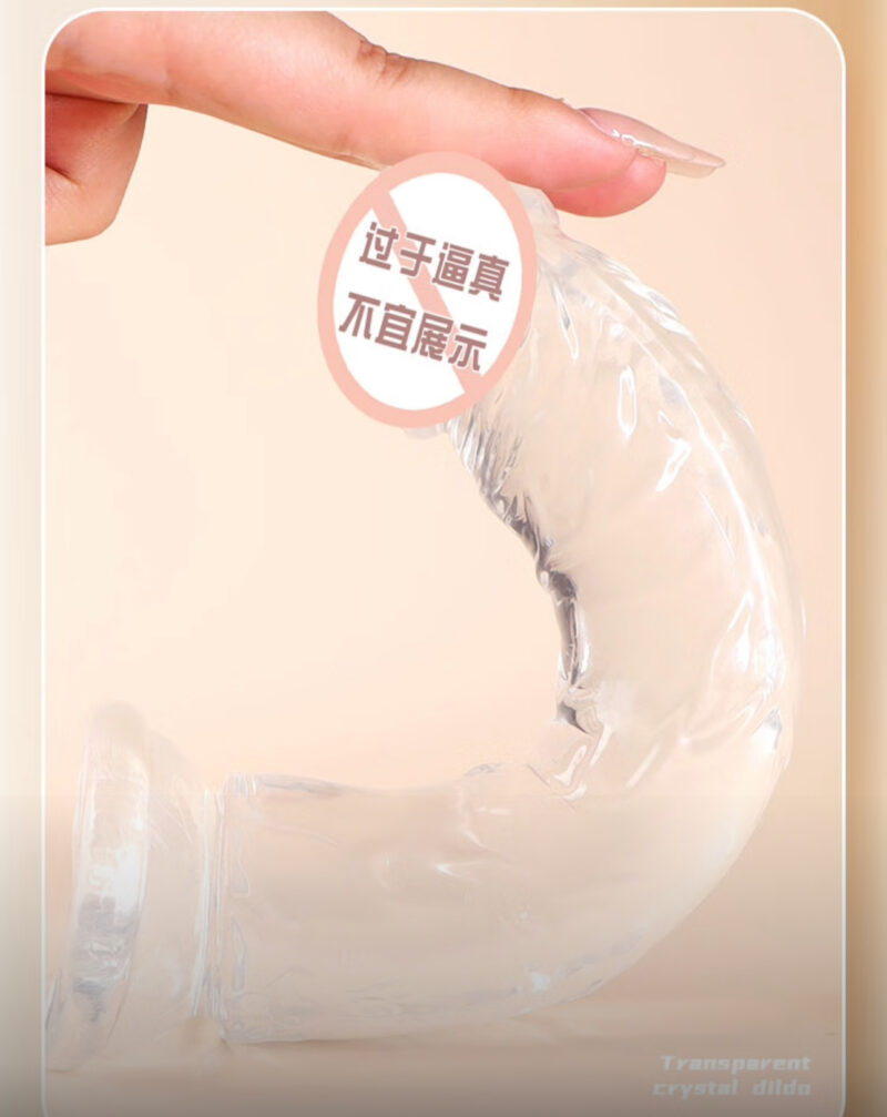"Realistic Translucent Dildo" - Image 2